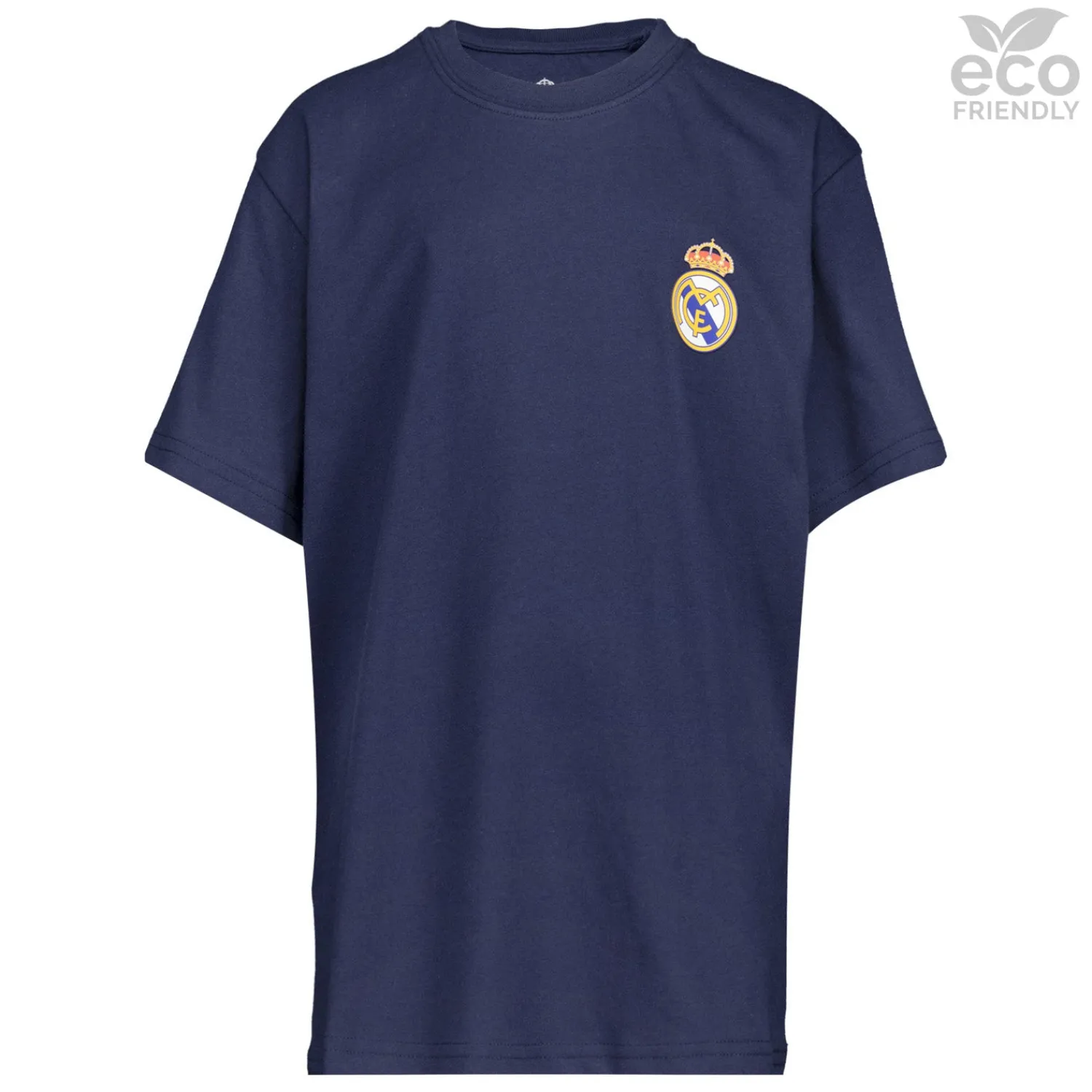 OSDM Youth ECO Essentials Real Madrid Color Crest T-Shirt Navy^ T-Shirts