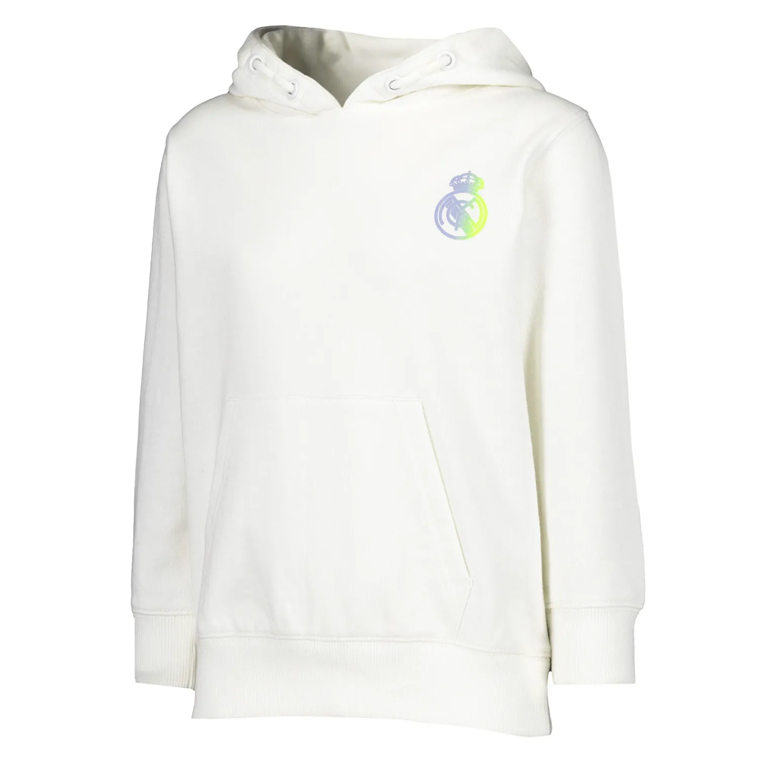 ITEX Youth Hoodie Fan Kids Real Madrid Back Print White Real Madrid^ Sweatshirts