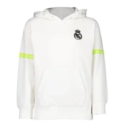ITEX Youth Hoodie Fan Kids Tape Sleeve White Real Madrid^ Sweatshirts