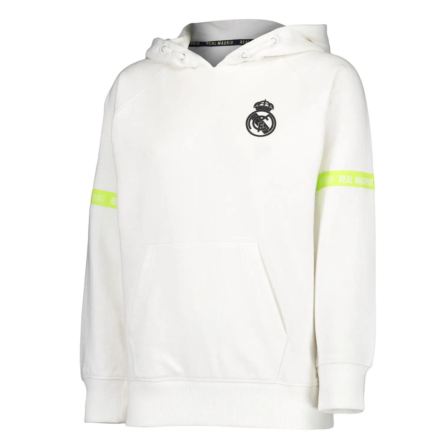ITEX Youth Hoodie Fan Kids Tape Sleeve White Real Madrid^ Sweatshirts