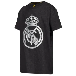 ITEX Youth Kids on Tour Real Madrid Hologram Crest T Shirt^ T-Shirts