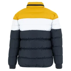 MBA Solutions Youth Outerwear Color Block V Shaped Puffer Jacket Navy^ Jackets