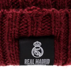 Project Rogers & JLK, S.L. Youth Pompom Beanie Burgundy^ Beanies