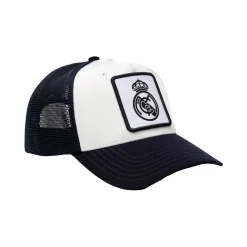 Project Rogers & JLK, S.L. Youth Square Crest Trucker Cap White/Navy^ Caps