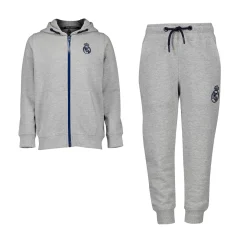 ITEX Youth Tracksuit Fan Kids Ombre Zip Grey Melange Real Madrid^ Tracksuits