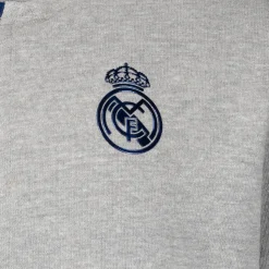 ITEX Youth Tracksuit Fan Kids Ombre Zip Grey Melange Real Madrid^ Tracksuits