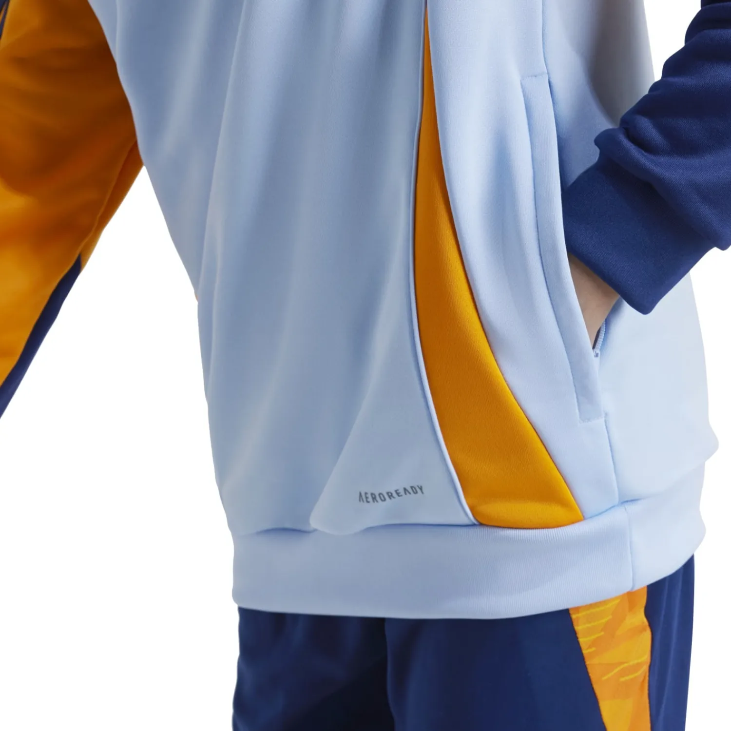 Adidas España, S.A.U Youth Training Hoodie 24/25 Blue^ Sweatshirts|Hoodies