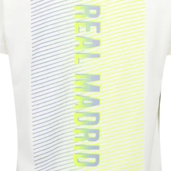 ITEX Youth T-Shirt Fan Kids Real Madrid Back Print White Real Madrid^ Sweatshirts