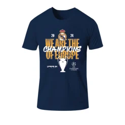 The Great Branding Company Youth UCL Champions 15 T-Shirt Navy^ T-Shirts