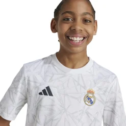 Adidas España, S.A.U Youth Warm Up Shirt 24/25 White^ T-Shirts
